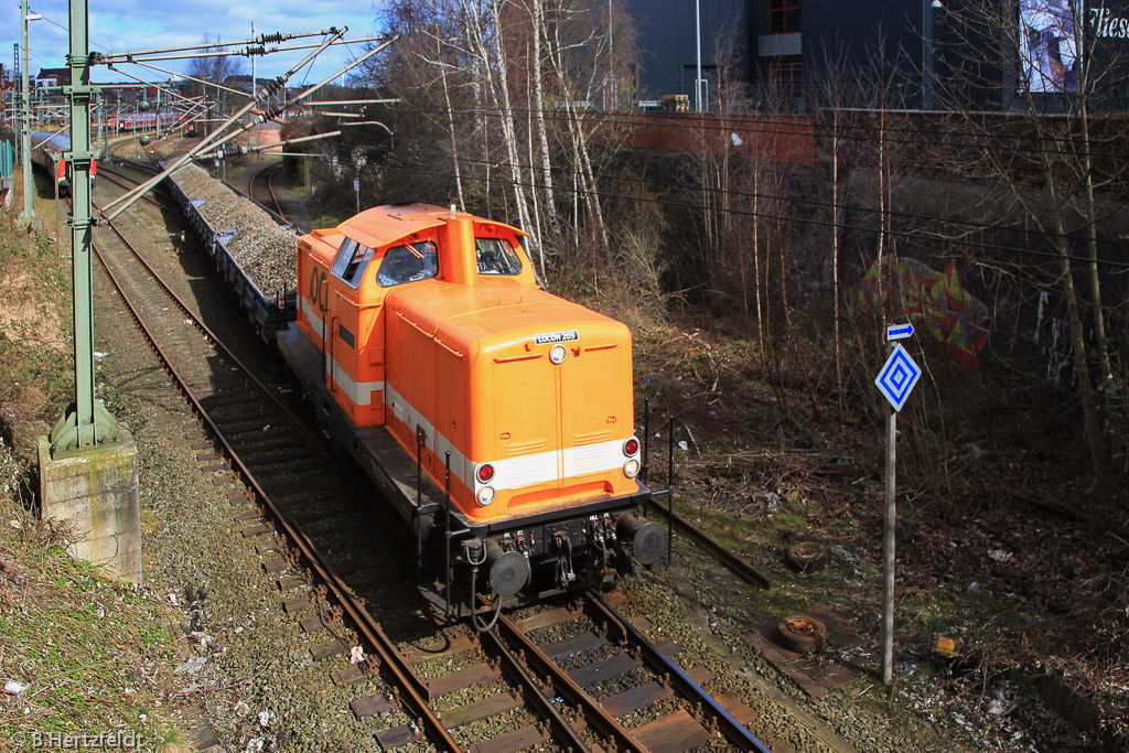 Eisenbahn in und um Kiel