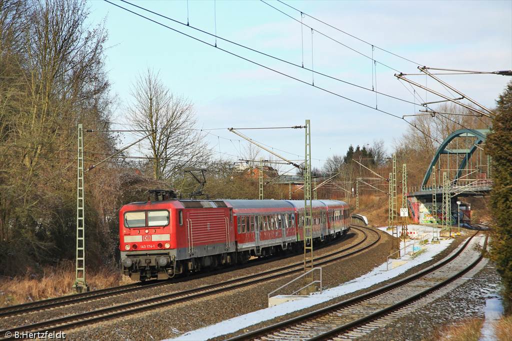 Eisenbahn in und um Kiel