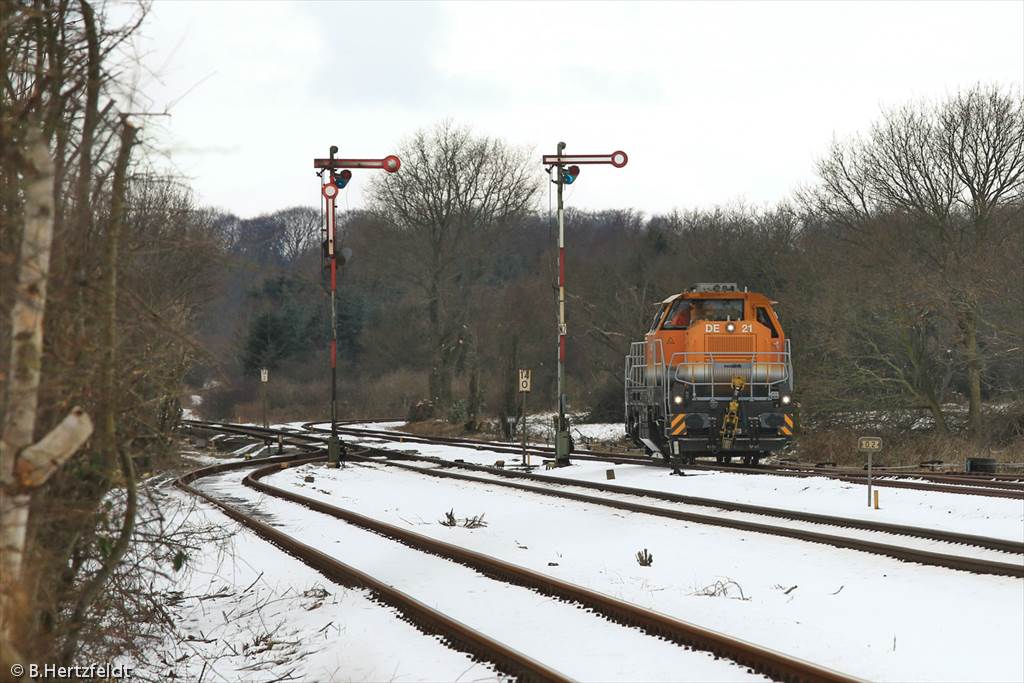 Eisenbahn in und um Kiel