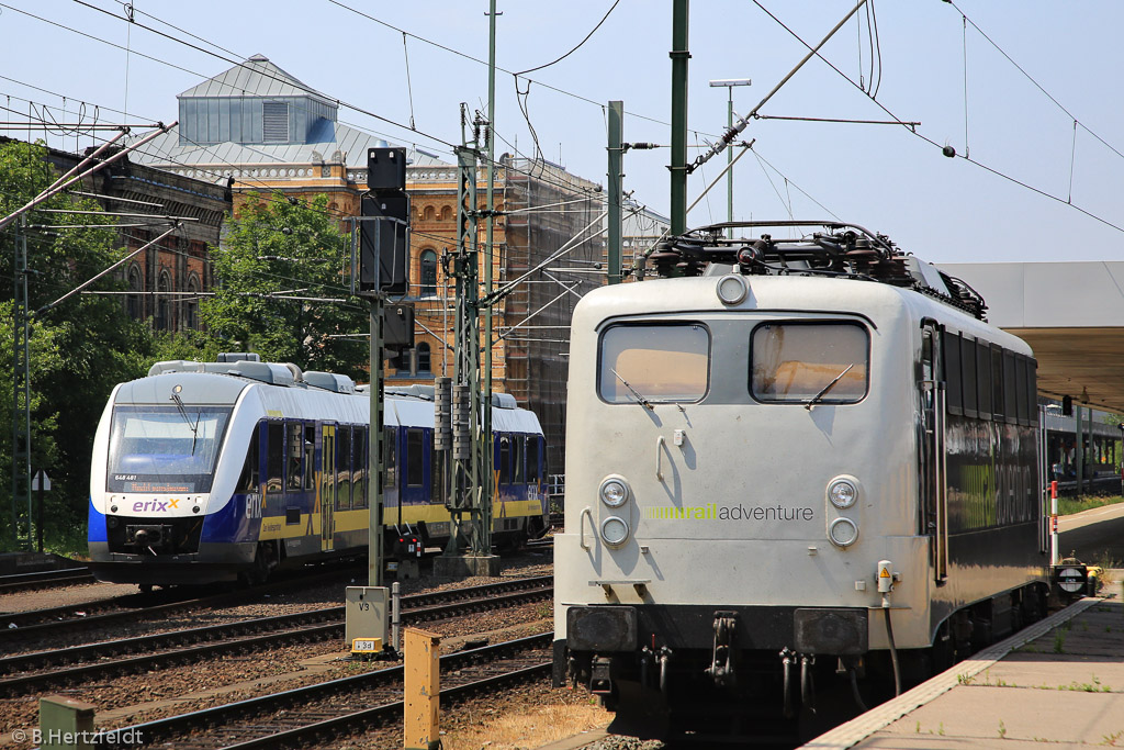 Eisenbahn in und um Kiel