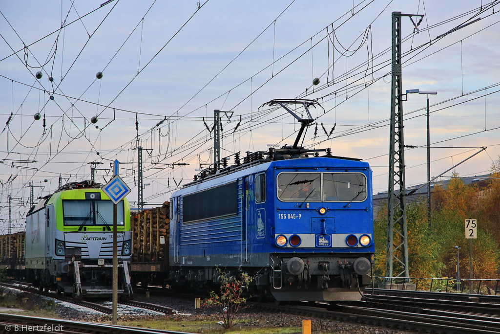 Eisenbahn in und um Kiel