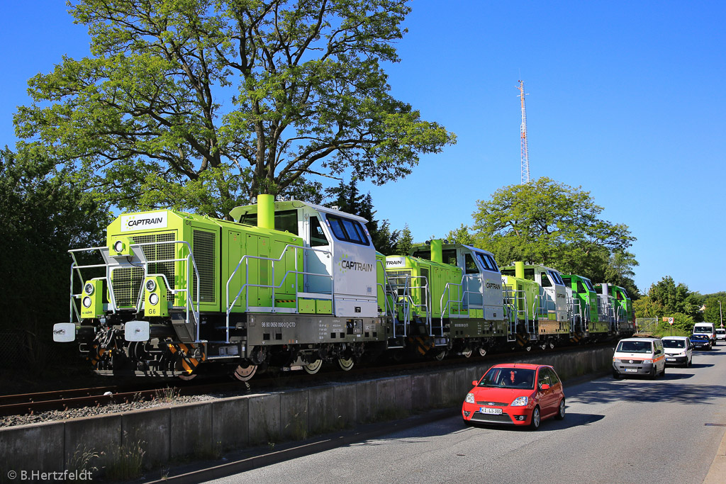 Eisenbahn in und um Kiel