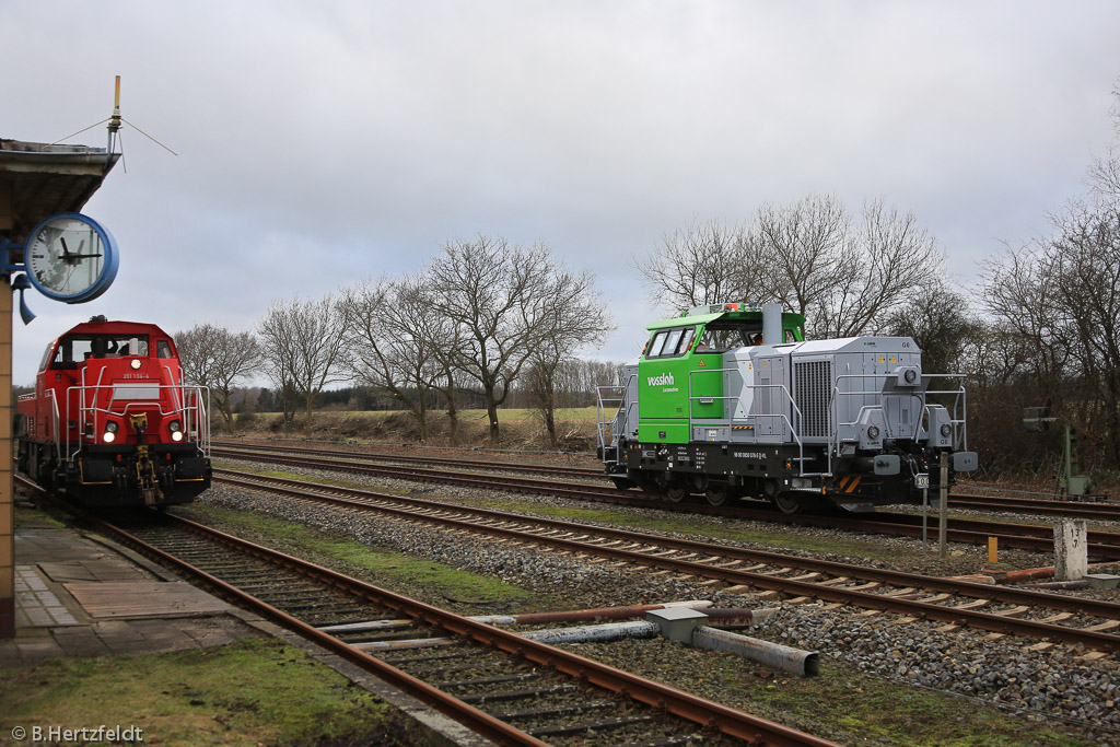 Eisenbahn in und um Kiel