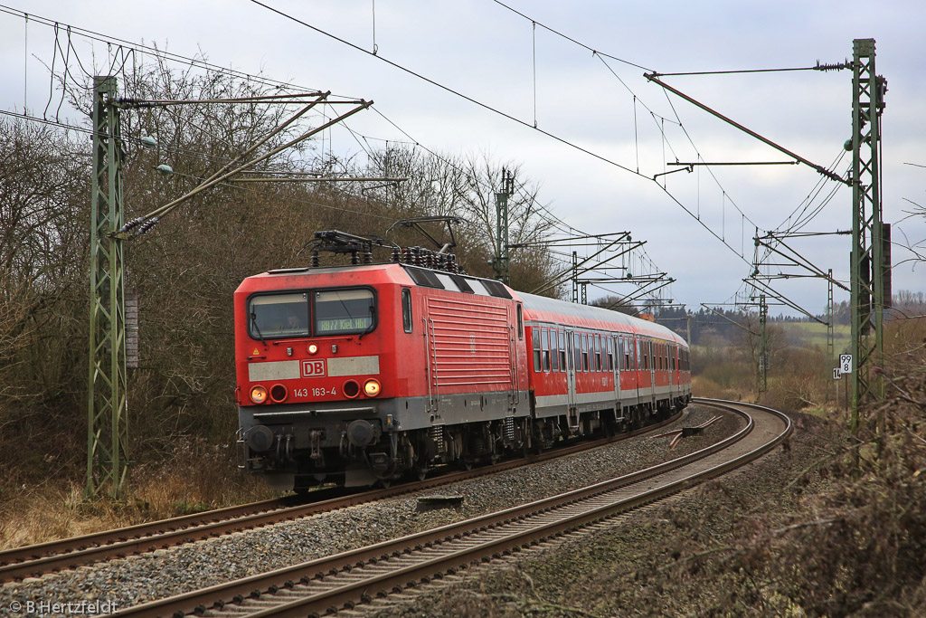 Eisenbahn in und um Kiel