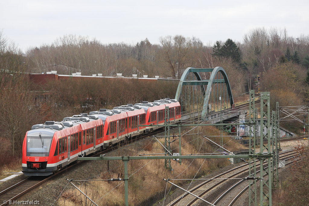 Eisenbahn in und um Kiel