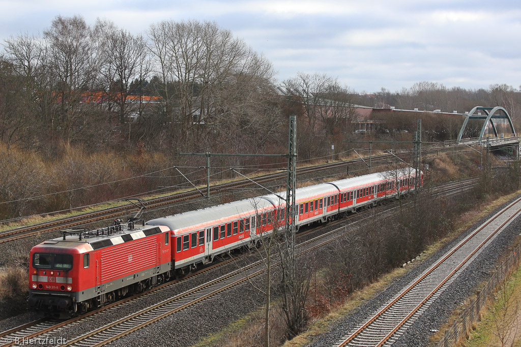 Eisenbahn in und um Kiel