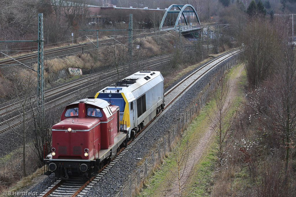 Eisenbahn in und um Kiel