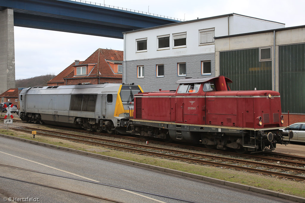 Eisenbahn in und um Kiel