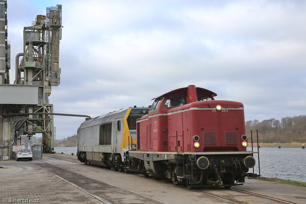 Eisenbahn in und um Kiel