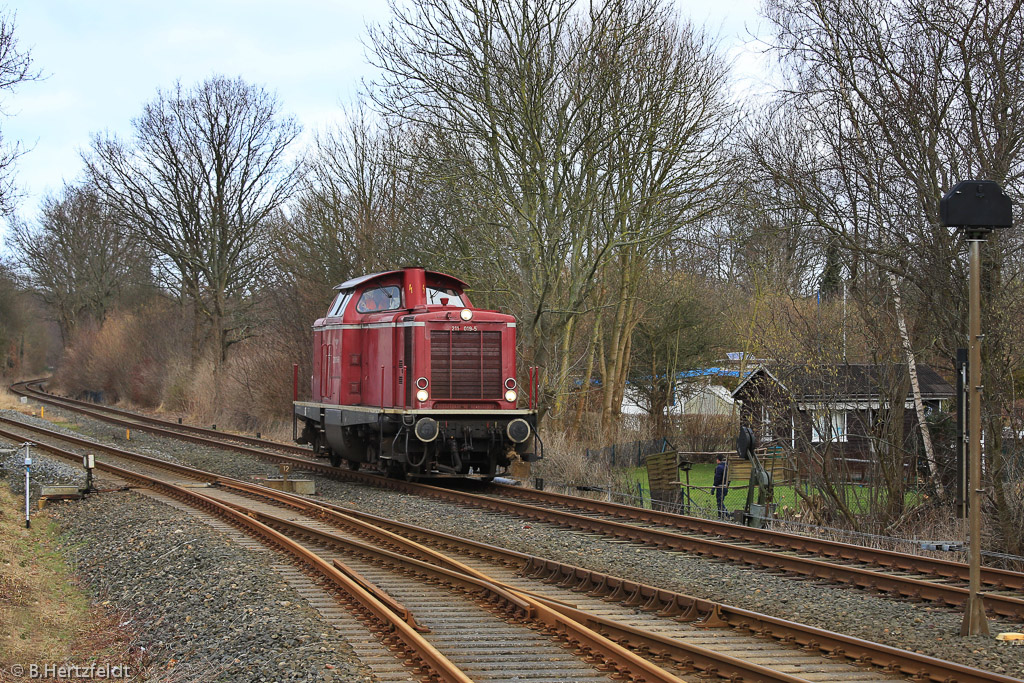 Eisenbahn in und um Kiel