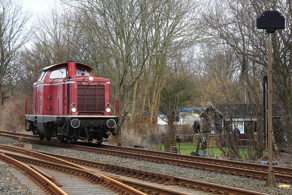 Eisenbahn in und um Kiel