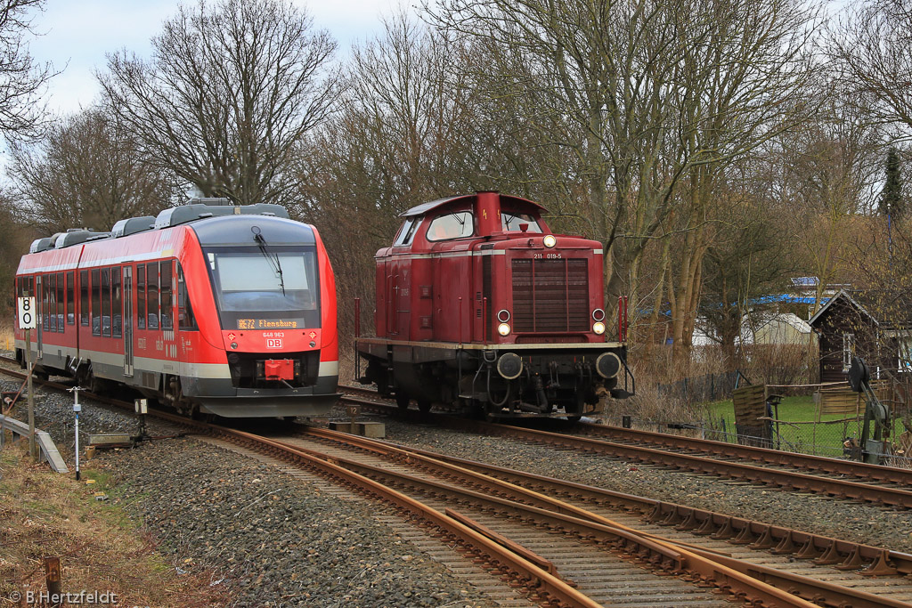 Eisenbahn in und um Kiel