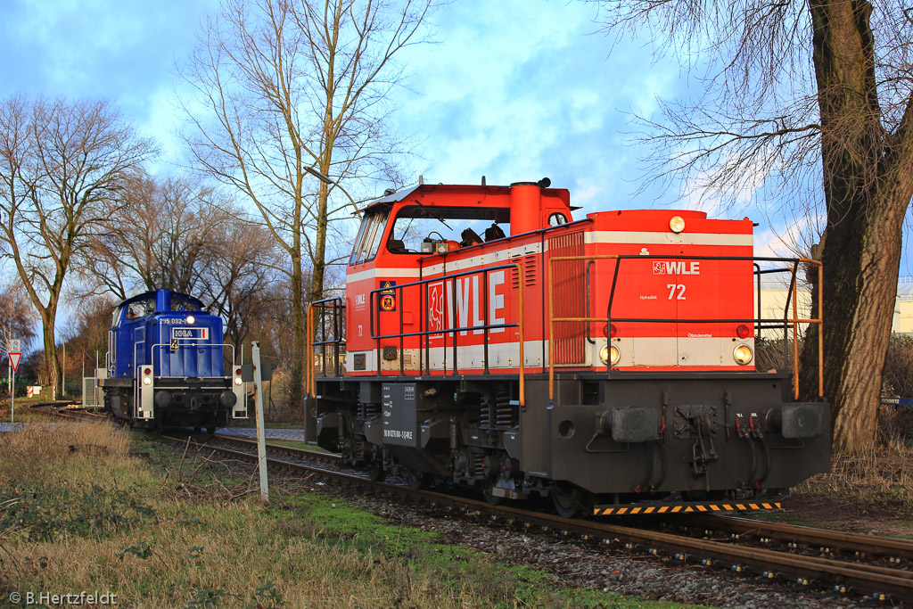 Eisenbahn in und um Kiel