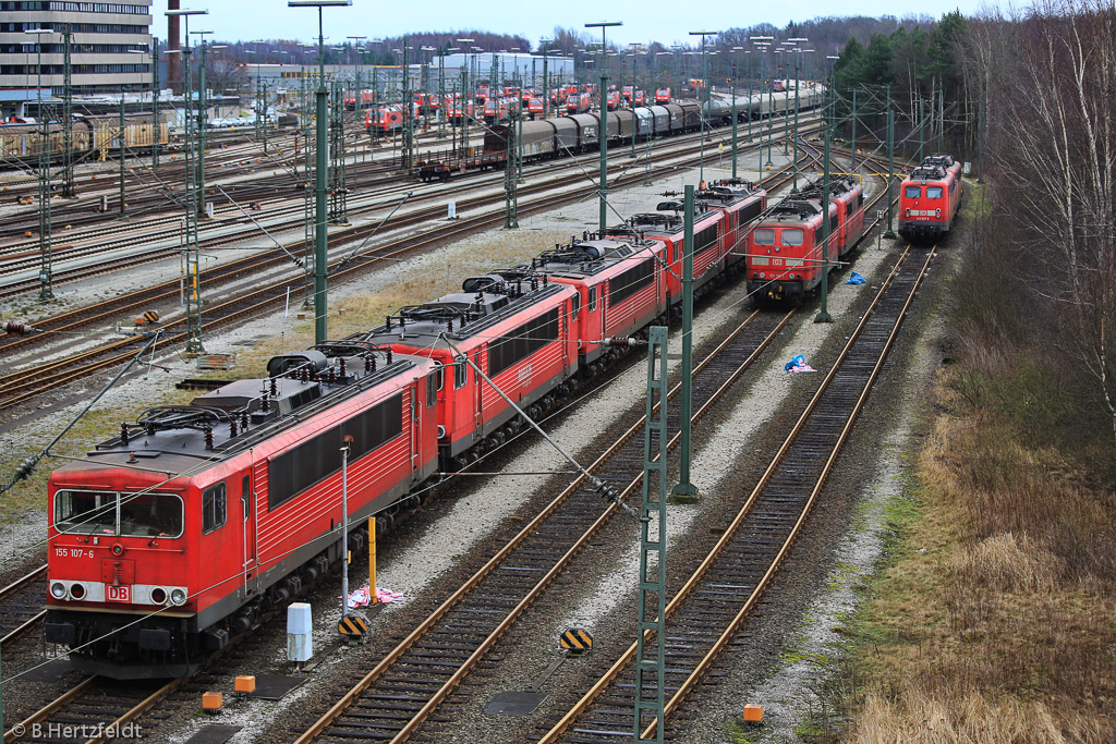 Eisenbahn in und um Kiel