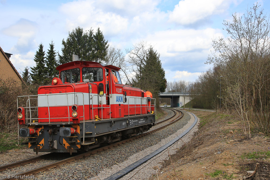 Eisenbahn in und um Kiel