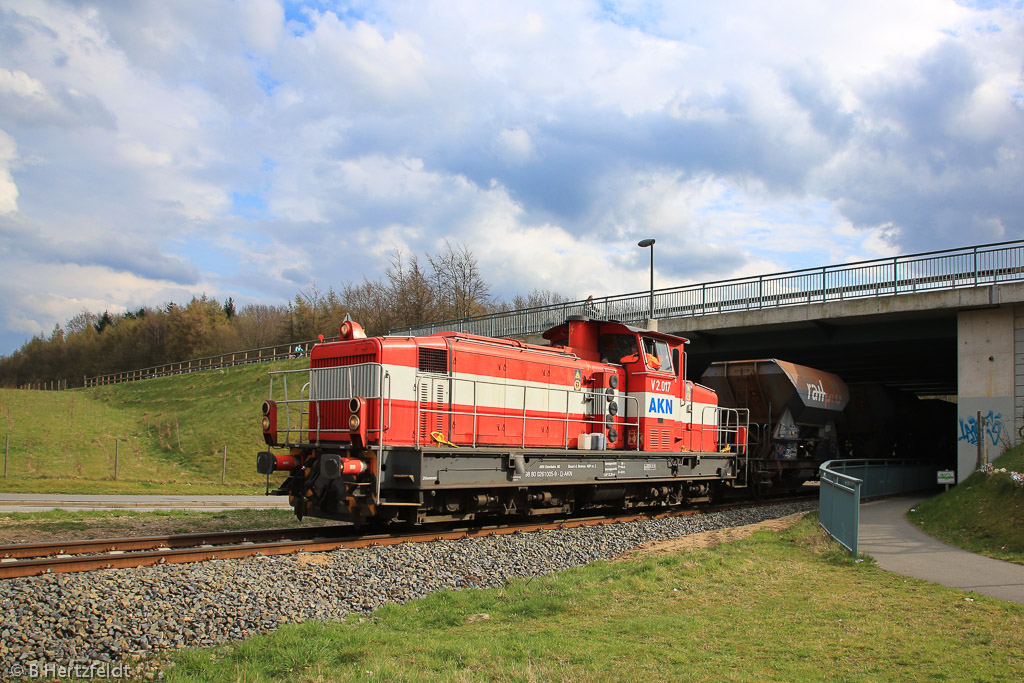 Eisenbahn in und um Kiel