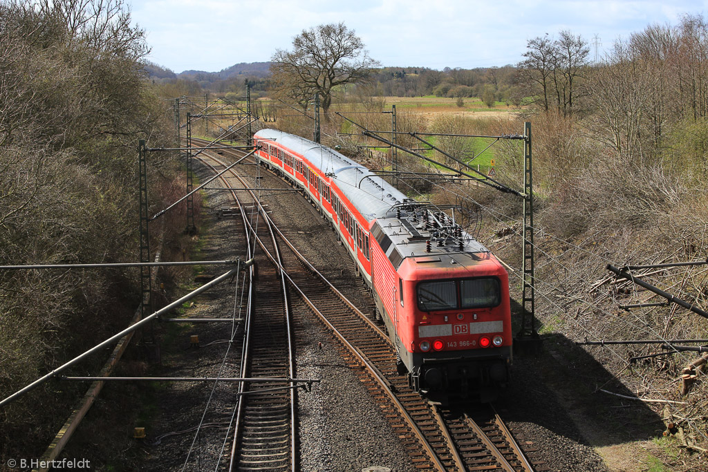 Eisenbahn in und um Kiel