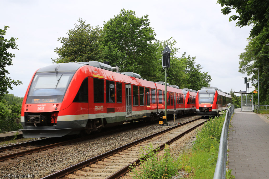 Eisenbahn in und um Kiel