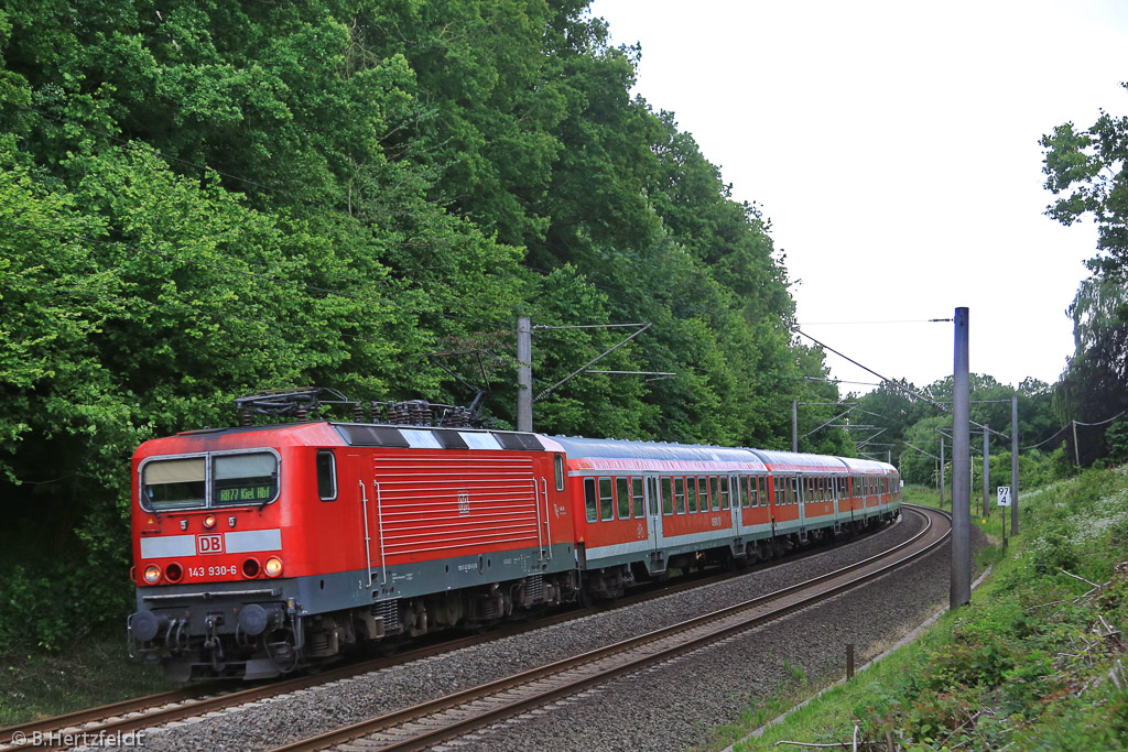 Eisenbahn in und um Kiel