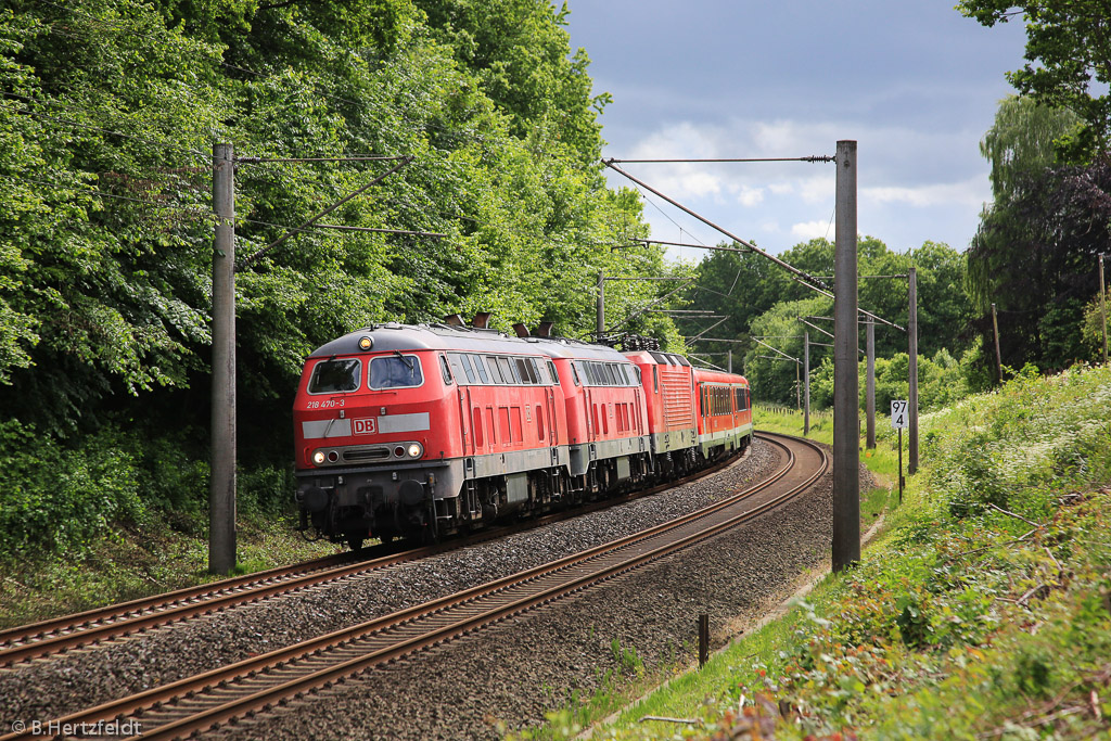 Eisenbahn in und um Kiel