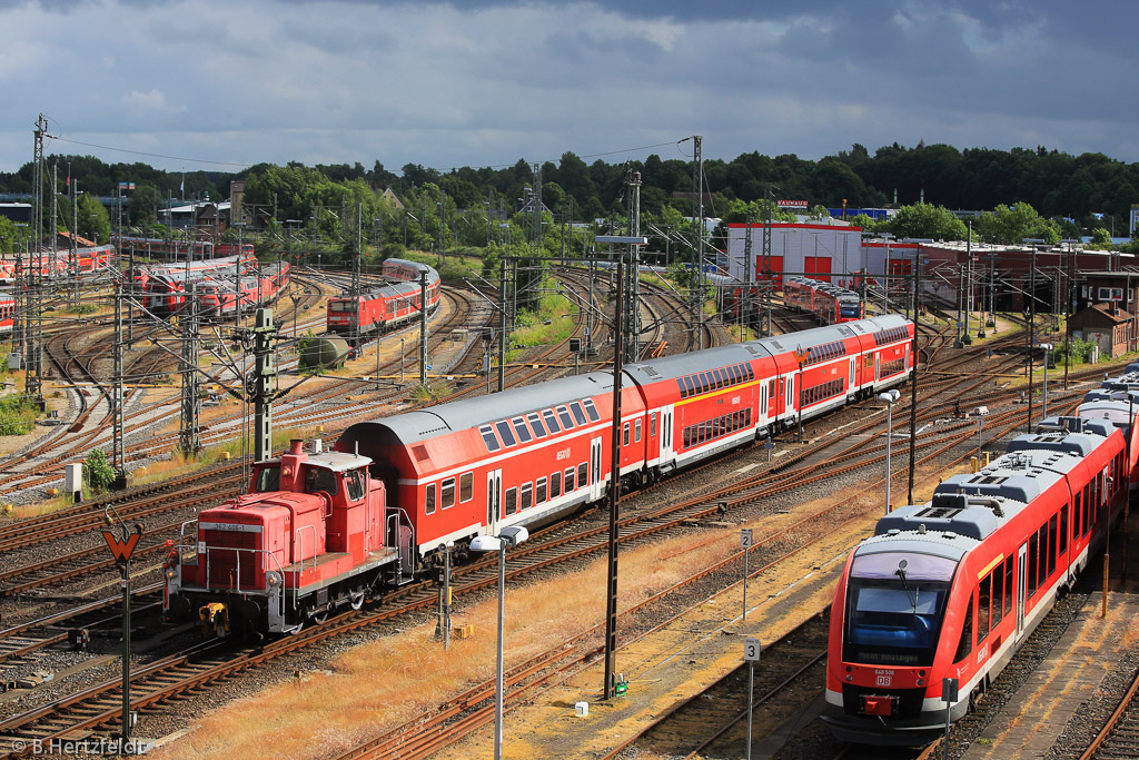 Eisenbahn in und um Kiel