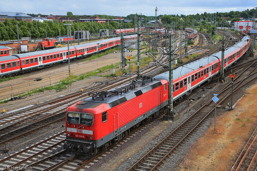 Eisenbahn in und um Kiel