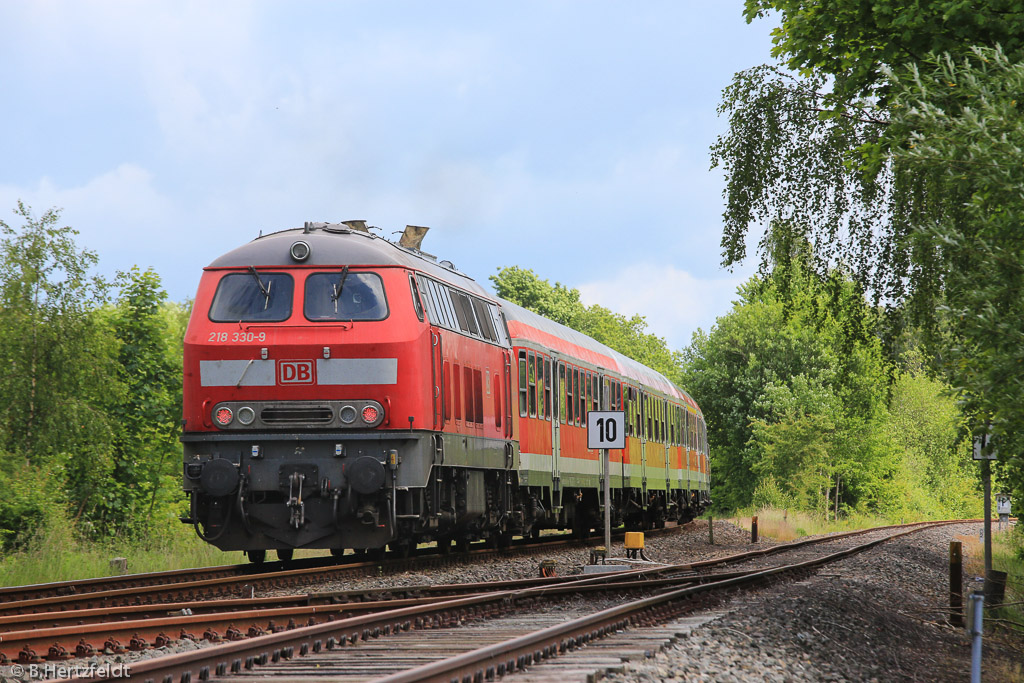 Eisenbahn in und um Kiel