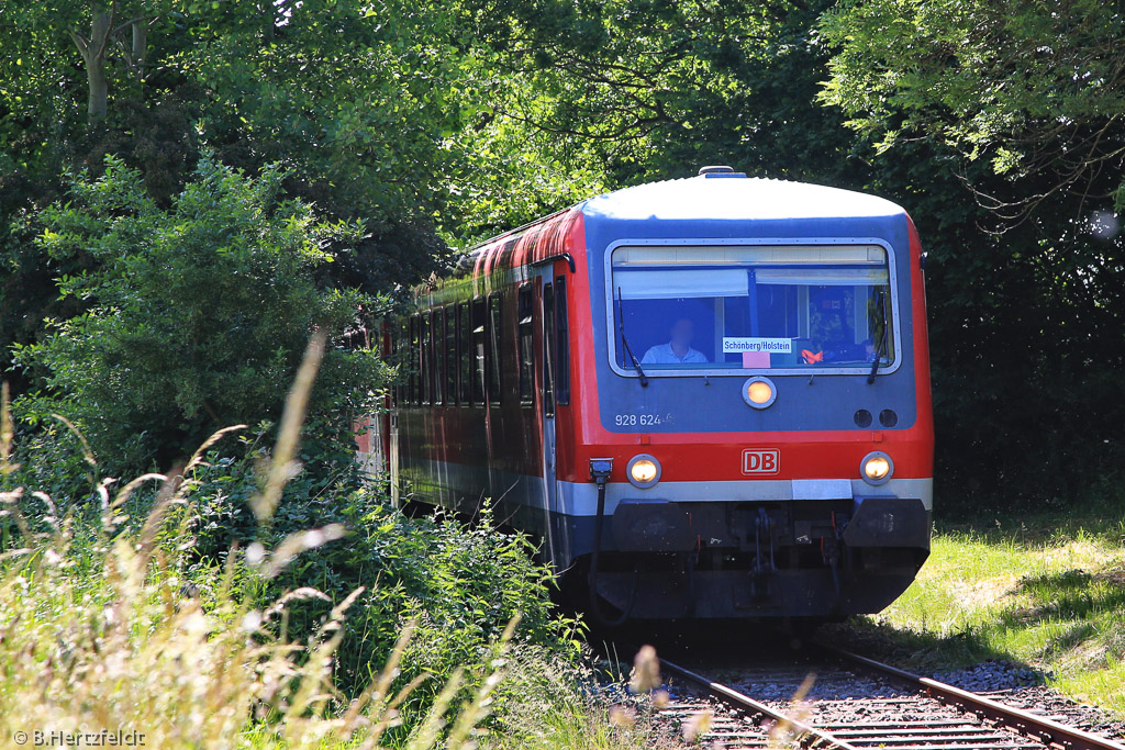 Eisenbahn in und um Kiel