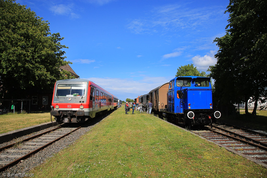 Eisenbahn in und um Kiel