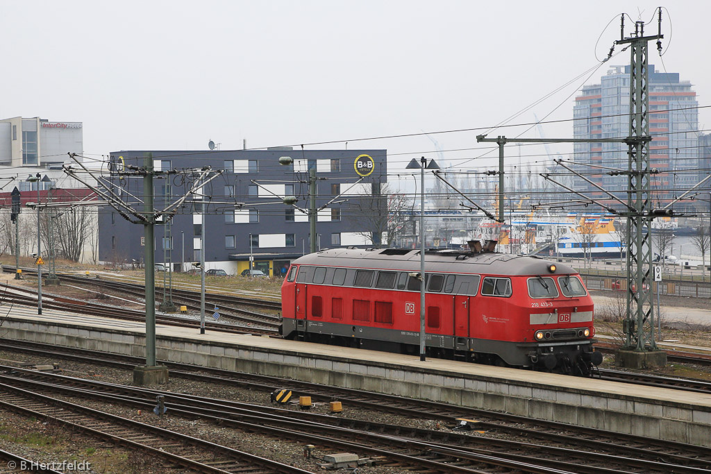 Eisenbahn in und um Kiel