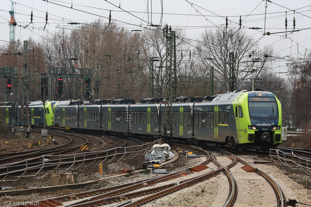 Eisenbahn in und um Kiel