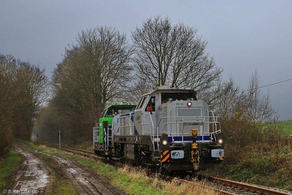 Eisenbahn in und um Kiel