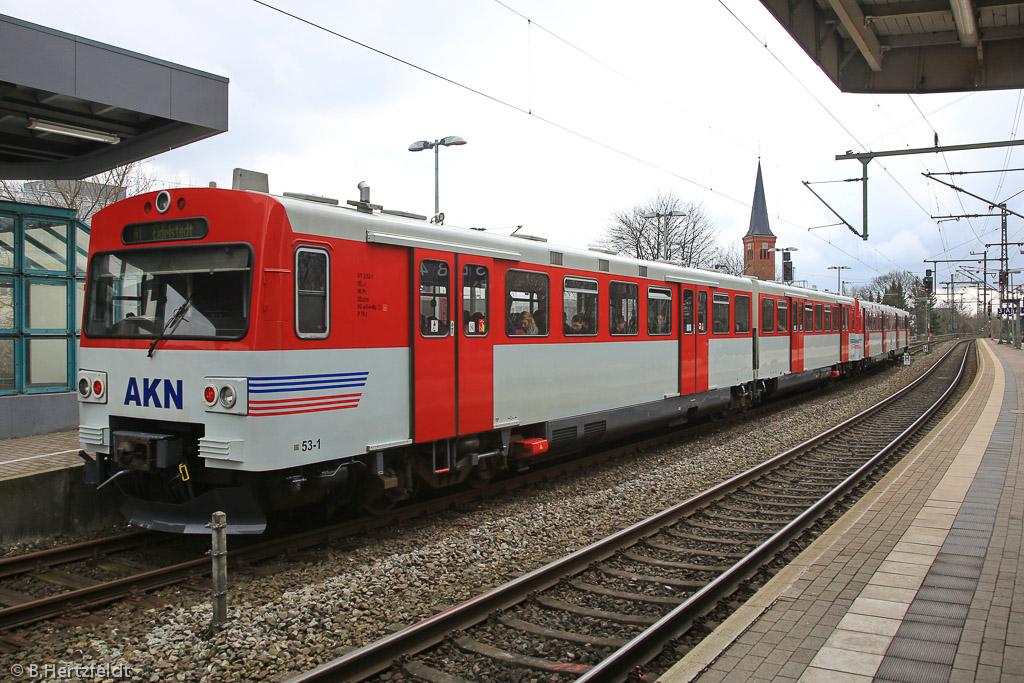 Eisenbahn in und um Kiel