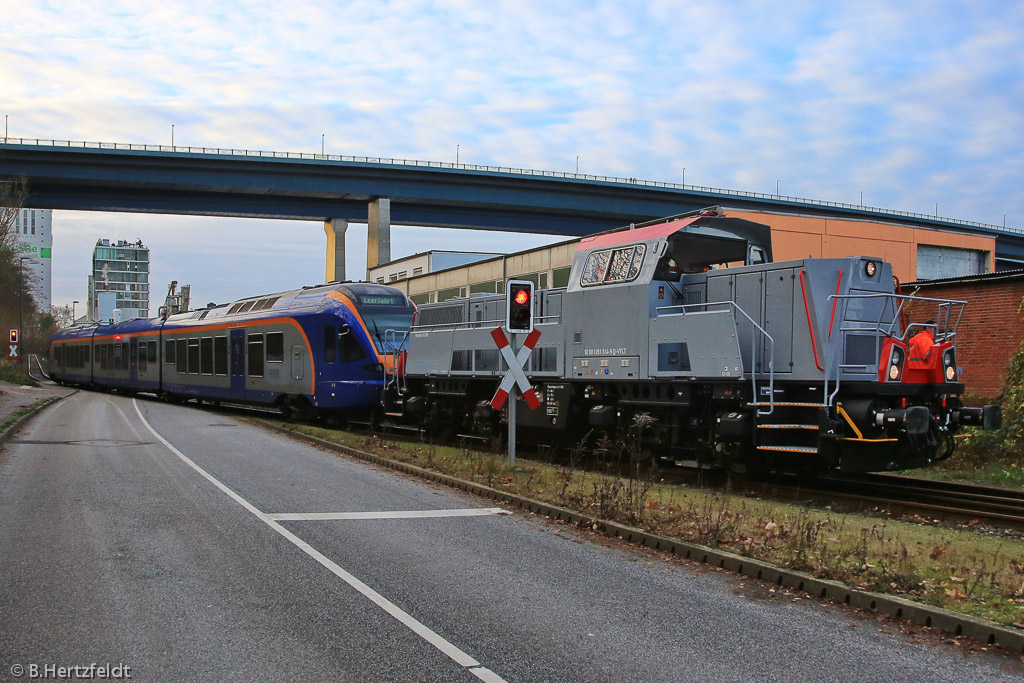 Eisenbahn in und um Kiel