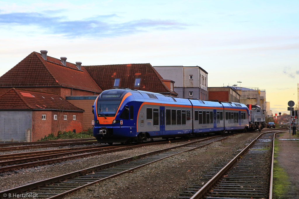 Eisenbahn in und um Kiel