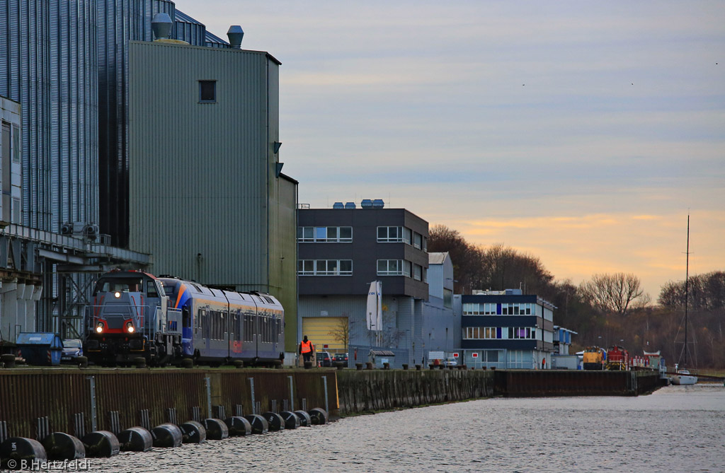 Eisenbahn in und um Kiel