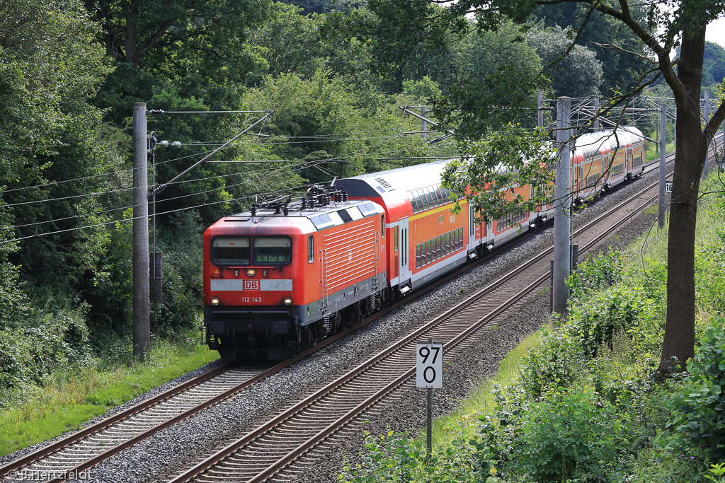 Eisenbahn in und um Kiel