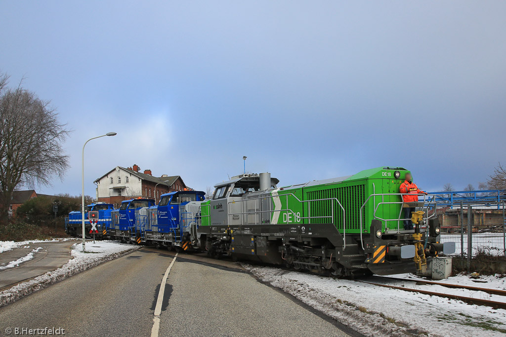 Eisenbahn in und um Kiel