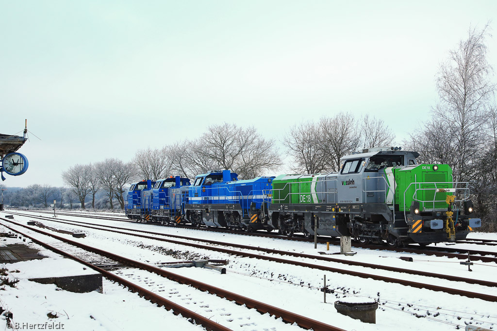 Eisenbahn in und um Kiel