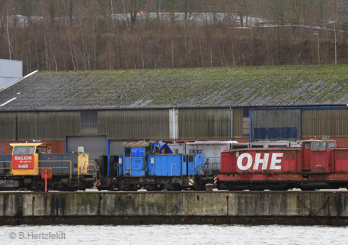 Eisenbahn in und um Kiel