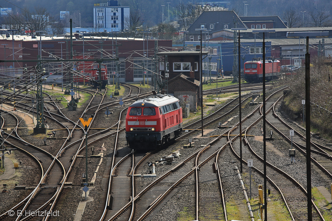 Eisenbahn in und um Kiel