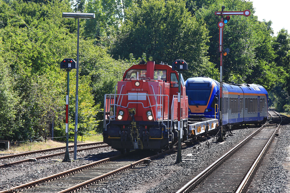 Eisenbahn in und um Kiel