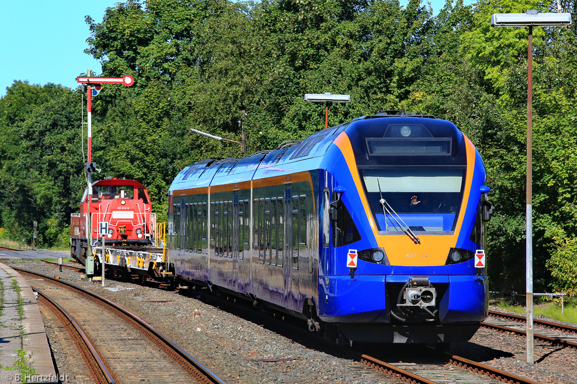 Eisenbahn in und um Kiel