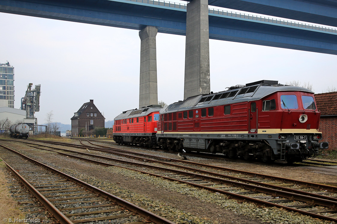 Eisenbahn in und um Kiel