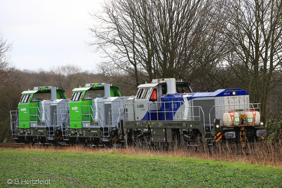 Eisenbahn in und um Kiel