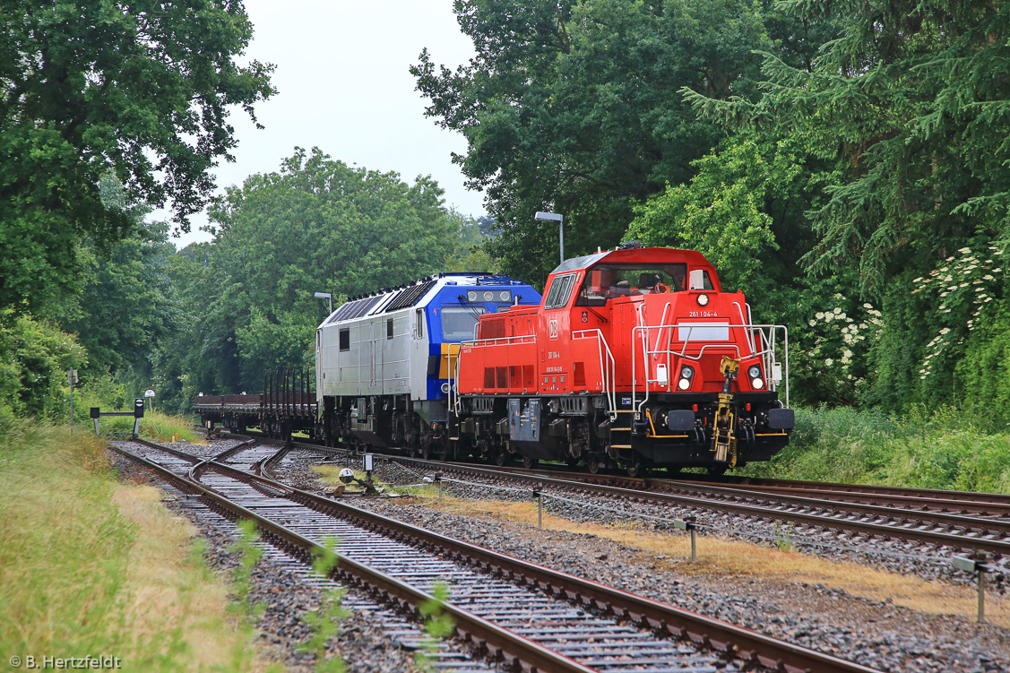 Eisenbahn in und um Kiel