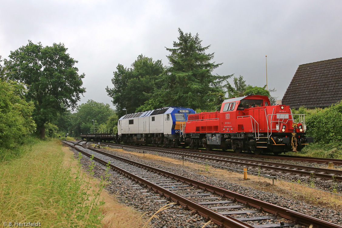 Eisenbahn in und um Kiel