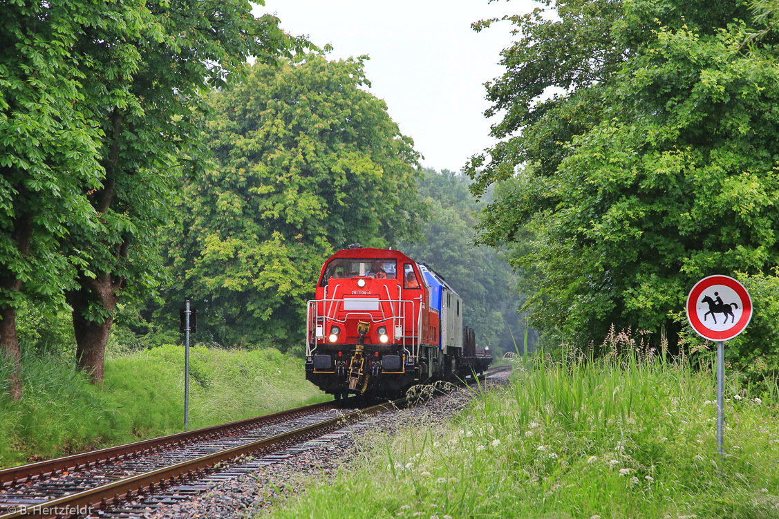 Eisenbahn in und um Kiel