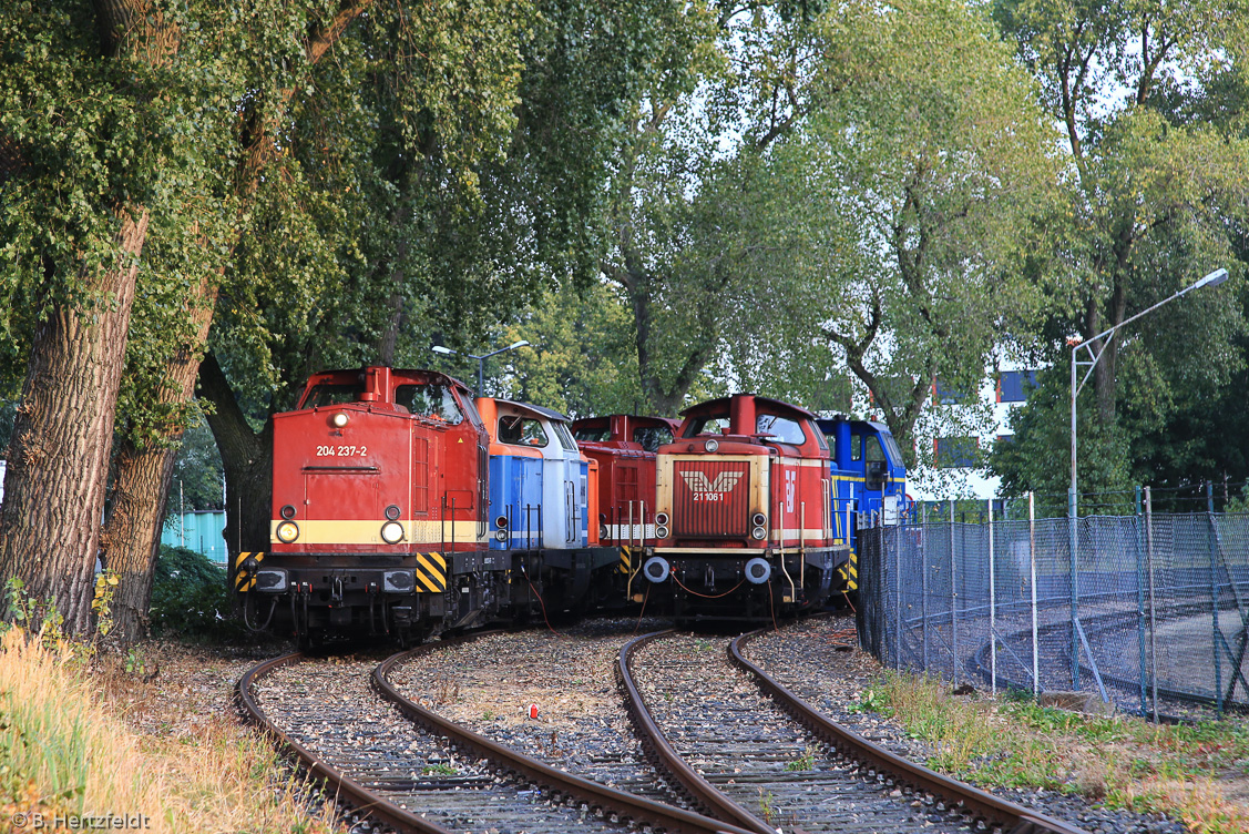 Eisenbahn in und um Kiel