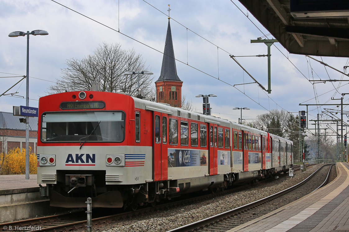 Eisenbahn in und um Kiel